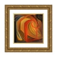 thumbnail image 1 of Otto Freundlich 20x20 Gold Ornate Framed and Double Matted Museum Art Print Titled - Composition (1911), 1 of 4
