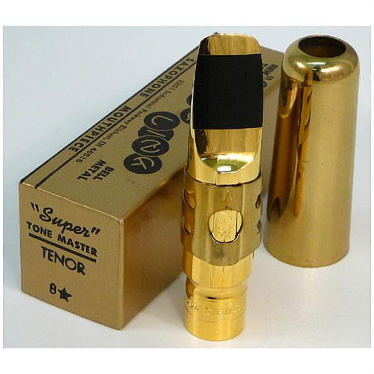 Otto Link Tone Master Metal Tenor Saxophone Mouthpiece (#9/.120