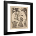 thumbnail image 1 of Otto Mueller 11x14 Black Modern Framed Museum Art Print Titled - Two Girls with a Hand Mirror (1919), 1 of 5