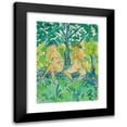 thumbnail image 1 of Otto Mueller 14x18 Black Modern Framed Museum Art Print Titled - Two Girls Files (1925), 1 of 5
