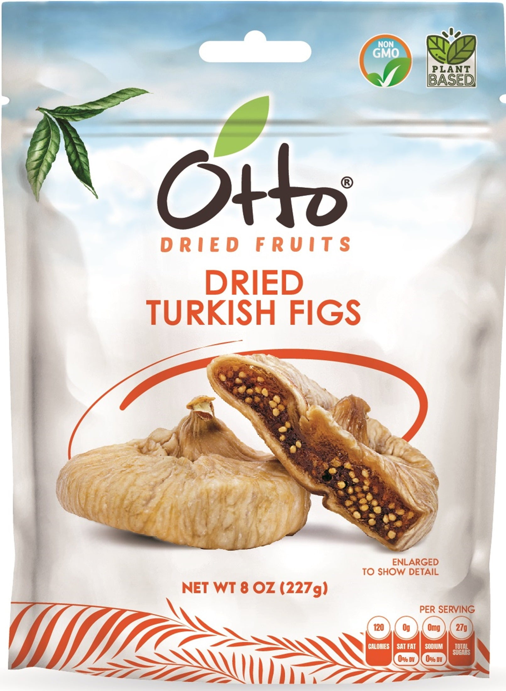 Otto Snacks Dried Turkish Figs - 8oz
