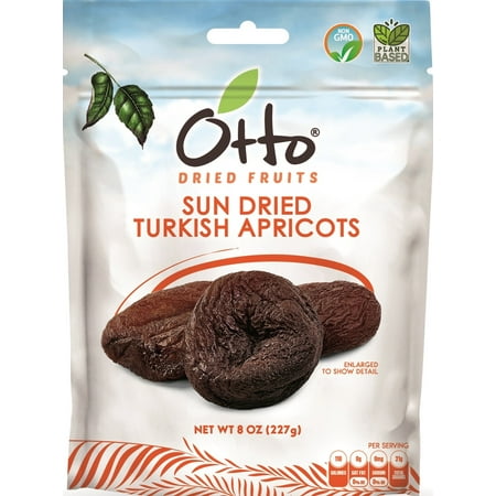 Otto Snacks Sun Dried Turkish Apricots - 8oz