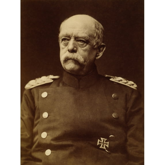 Otto Von Bismarck /N(1815-1898). Prince Otto Von Bismarck-Schonhausen. Prussian Statesman. Photographed In Berlin, N.D. Poster Print by (18 x 24)