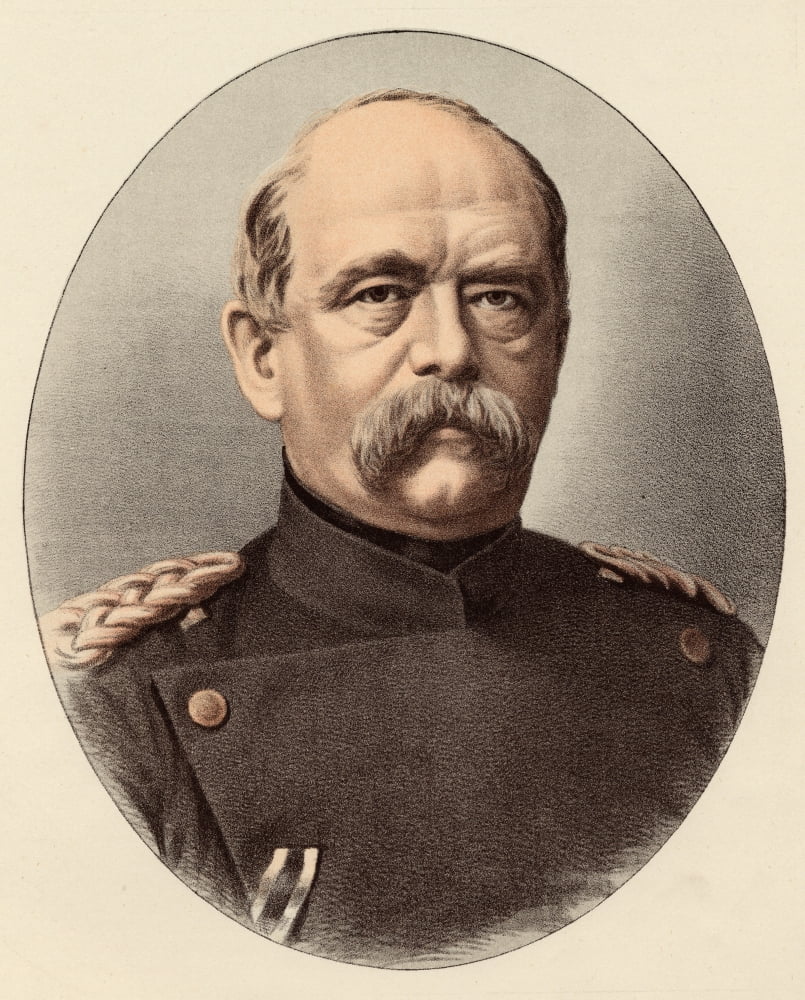 Otto Von Bismarck Or Otto Eduard Leopold Prince Von Bismarck1815-1898 Prussian Statesman German Chancellor Canvas Art - Ken Welsh Design Pics (26 x 34)