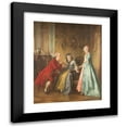 thumbnail image 1 of Otto Wilhelm Eduard Erdmann 15x18 Black Modern Framed Museum Art Print Titled - The Arrangement (1871), 1 of 5