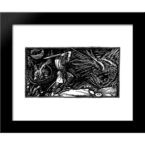 Otto of the Silver Hand 14 20x24 Framed Art Print by Pyle, Howard