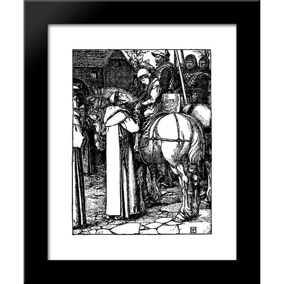 Otto of the Silver Hand 15 20x24 Framed Art Print by Pyle, Howard