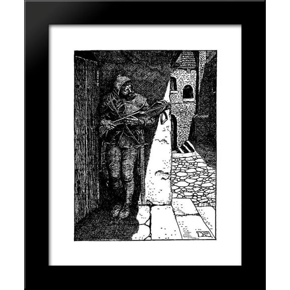 Otto of the Silver Hand 20 20x24 Framed Art Print by Pyle, Howard