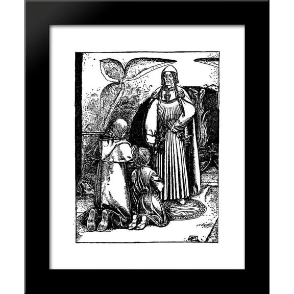 Otto of the Silver Hand 41 20x24 Framed Art Print by Pyle, Howard