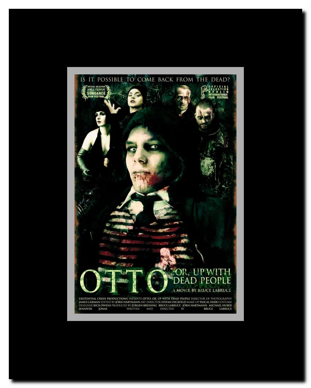 Otto; or Up with Dead People Framed Movie Poster