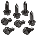 thumbnail image 1 of OttoSpeed Rustproof License Plate Screws, Black Stainless Steel, 8-Pack, 1 of 8