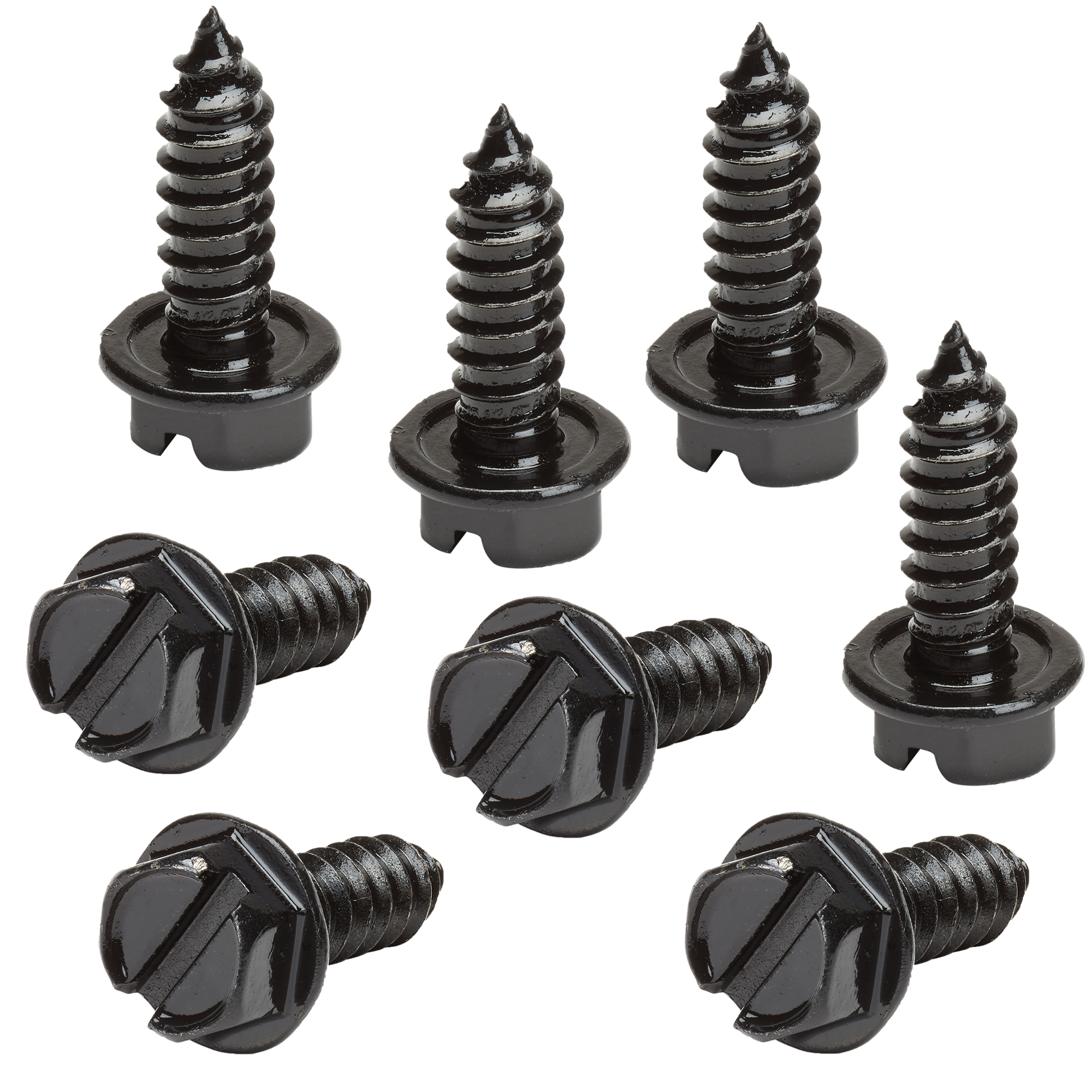 Anti Theft License Plate Screws Kit, 8 Sets Stainless License Plate