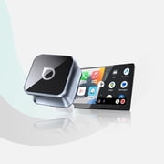Ottocast Mini Cube 3.0 Wireless CarPlay Android Auto Adapter Plug & Play for iPhone & Samsung Android Phones for Benz Audi VW Chevrolet Ford Toyota