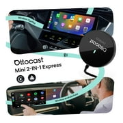 Ottocast Mini Express Wireless CarPlay Android Auto Adapter 2 In 1 Car Accessories for Map Music Call Message New Arrivals 2025