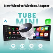 Ottocast Ottocast Mini  Tube  2 in 1 Wireless CarPlay Android Auto Adapter Tiny Car Accessories for Ford Haval Audi VW Buick Toyota for iPhone Android Phone