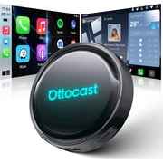 Ottocast P3 PRO CarPlay AI Box ,Wireless Carplay & Android Auto Adapter, Multimedia Player, AI Voice Assistant, HDMI Out, 8+128G, Support Spilt Screen