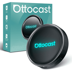 Ottocast P3 Pro CarPlay AI Box, Wireless CarPlay & Android Auto Adapter, Android 13, 8GB+128GB, AI Voice Assistant, HDMI Output