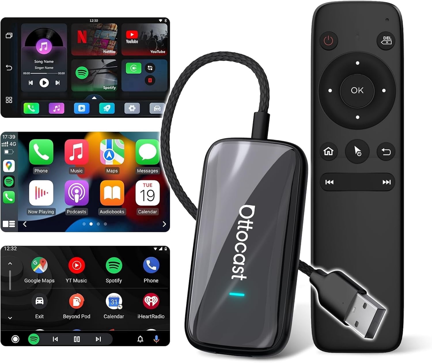 OTTOCAST Play2Video Ultra CarPlay Ai Box Ottocast Play2Video Ultra