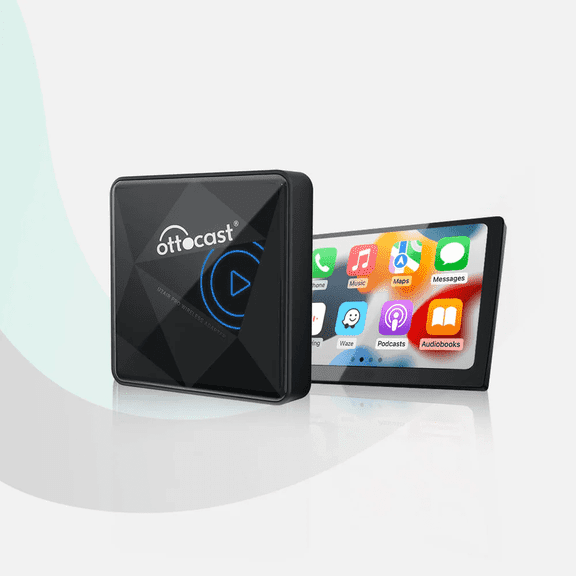 Ottocast U2AIR Pro Wireless Apple CarPlay Adapter 5GHz WiFi Car Adapter for Factory Wired CarPlay Vehicles Compact USB Design