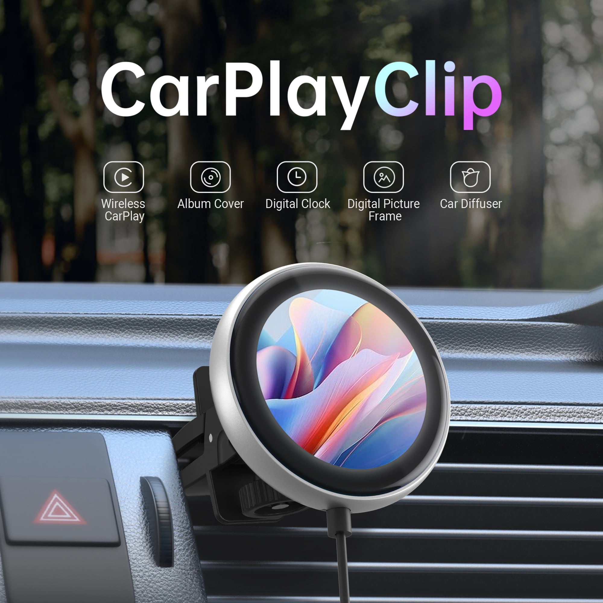 Ottocast Wireless CarPlay Adapter Clip for Original Wired CarPlay 