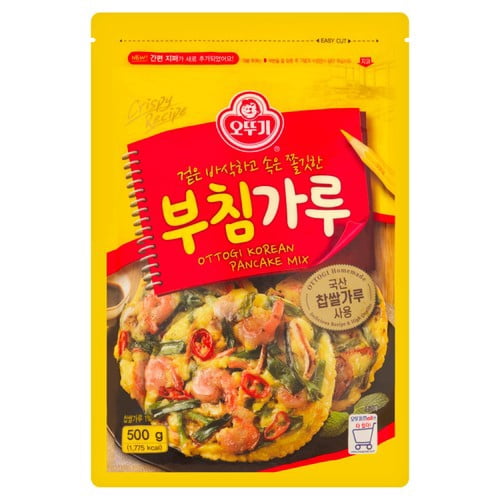 Ottogi Korean Buchimgaru Pancake Mix Powder 500g, British Import (Pack of 2)
