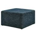 thumbnail image 1 of Ottoman Accent Chair, Azure Navy Blue, Fabric, Living Kitchen Cafe Bistro Hospitality Restaurant, Modern Contemporary HB36576, 1 of 9