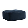 thumbnail image 1 of Ottoman Corduroy, No Assembly Required (Blue), 1 of 4