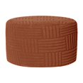 thumbnail image 1 of Ottoman Cover Round Slipcover Footstool Protector Soft Stretch Fabric for Bedroom Living Room Furniture, 1 of 9