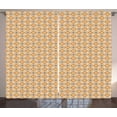 thumbnail image 1 of Ambesonne Ottoman Curtains 2 Panel Set, Mosaic Art, 108" x 84", Multicolor, 1 of 3