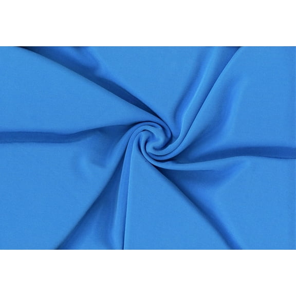 Ottoman Dynasty Stretch Knit Fabric - Ponte Rib for Dress, Top, Crafts (AQUA, ByYard)