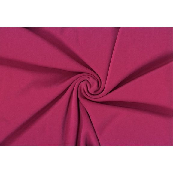 Ottoman Dynasty Stretch Knit Fabric - Ponte Rib for Dress, Top, Crafts (MAGENTADK, ByYard)