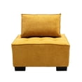 thumbnail image 1 of Ottoman Lazy Chair for Living Room Yellow, 1 of 5