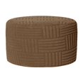 thumbnail image 1 of Ottoman Slipcover Stretch Stool Protector Elastic Material for Living Room Bedroom Round Ottomans, 1 of 9
