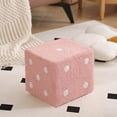 thumbnail image 1 of Ottoman Stool for and Adults, Plush Cube Footrest with Washable Cover, Small Storage Shoe Bench for Entryway, Living Room, Nursery, 1 of 6