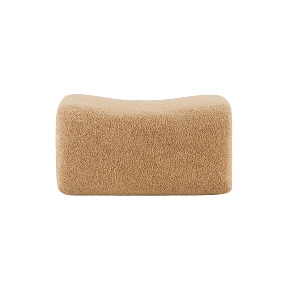 Ottoman Teddy Fabric-Camel