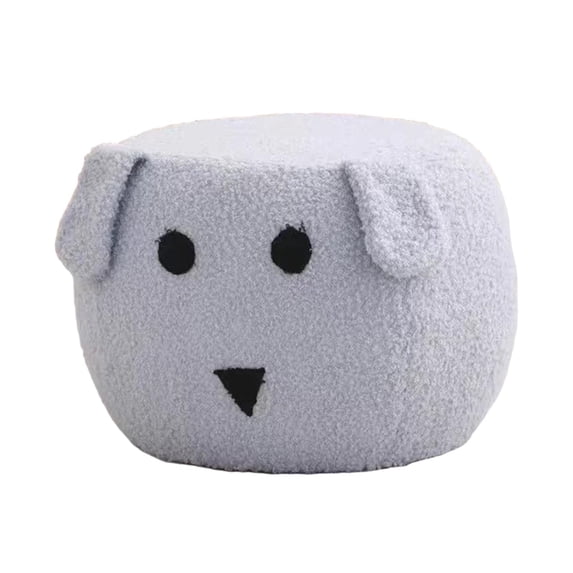 Ottomans Small Footstool Stable Stylish Leisure Stool Sofa Tea Stool Foot Rest Stool for Entryway Bedroom Home Office Doorway Blue