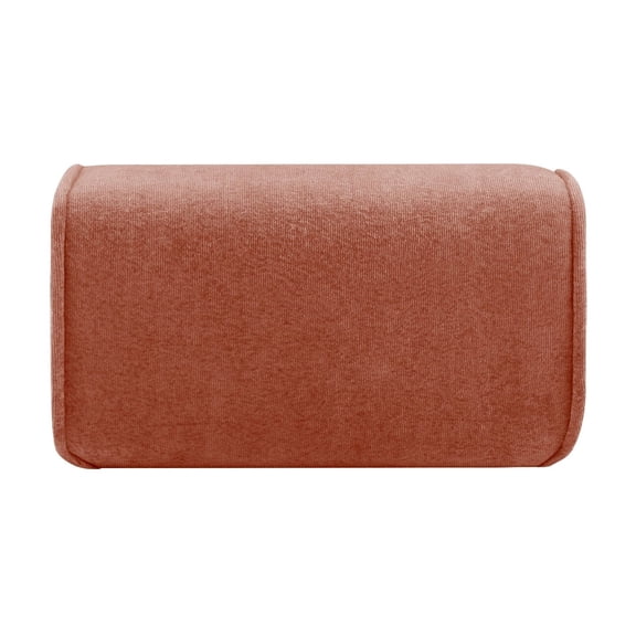 Ottomans With Storage, Harrison Ottoman Velvet-Red, Red Living Room Ottomans,Velvet Large Ottomans, Furniture Primary Living Space Ottomans Harrison Ottoman Velvet-Red