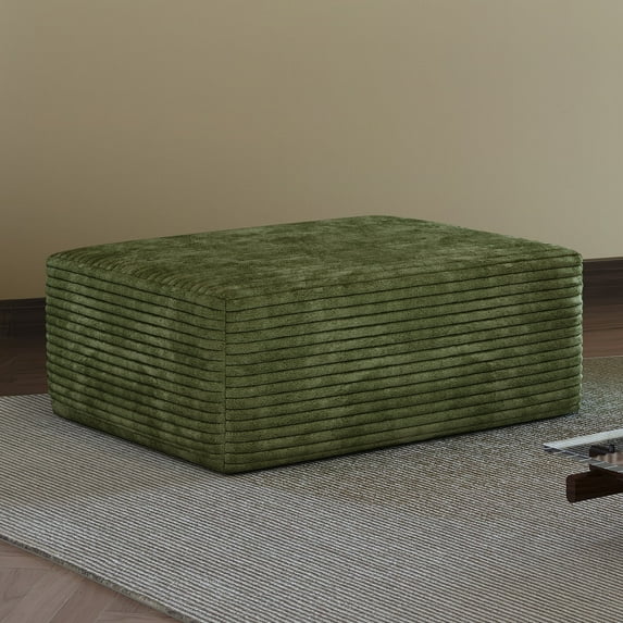 Ottomans With Storage, Y119-OTTOMAN-GREEN ottoman green, Green Large Ottomans,Fabric Living Room Ottomans, Furniture Primary Living Space Ottomans Y119-OTTOMAN-GREEN ottoman green