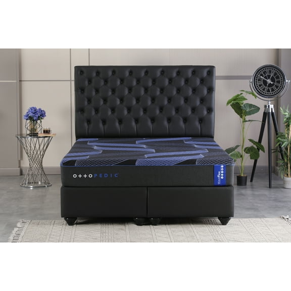 Ottomanson 10" Queen Medium-Firm Memory Foam Mattress with Pressure Relief, Motion Isolation, Quiet Comfort & Bed in a Box