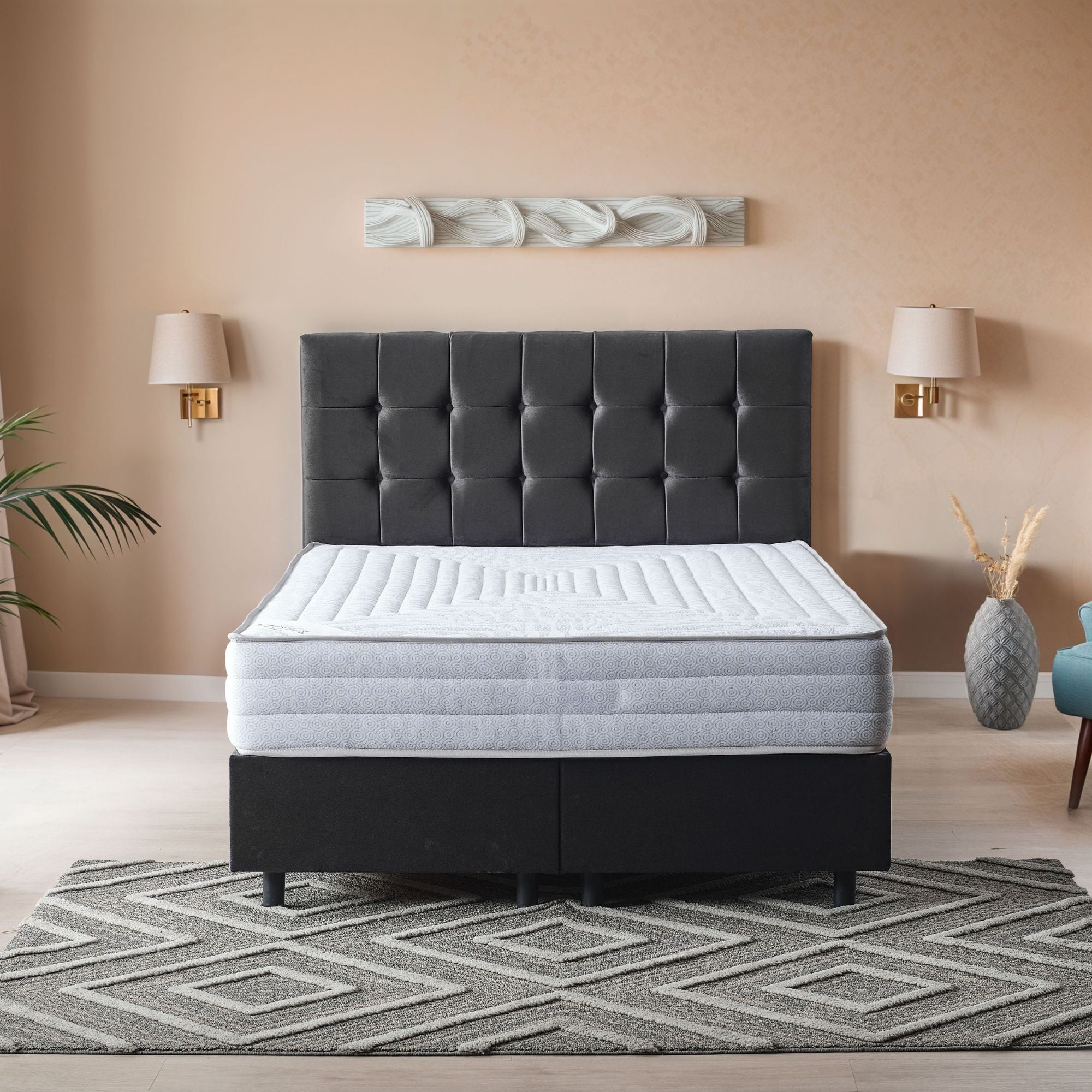 Ottomanson Merlot - Medium Hybrid Mattress main image 1
