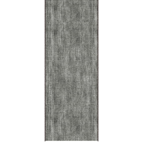 Ottomanson 2-Piece Kitchen Rug Set, Non-Slip Washable Hallway Runner & Floor Mat for Sink 1'11" x 4' + 1'11" x 5' Solid Brown