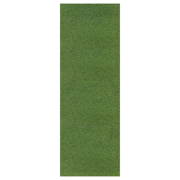 Ottomanson Pro Grass Premium Indoor Outdoor Artificial Turf Rug 2'7" x 5' Green Lawn Carpet