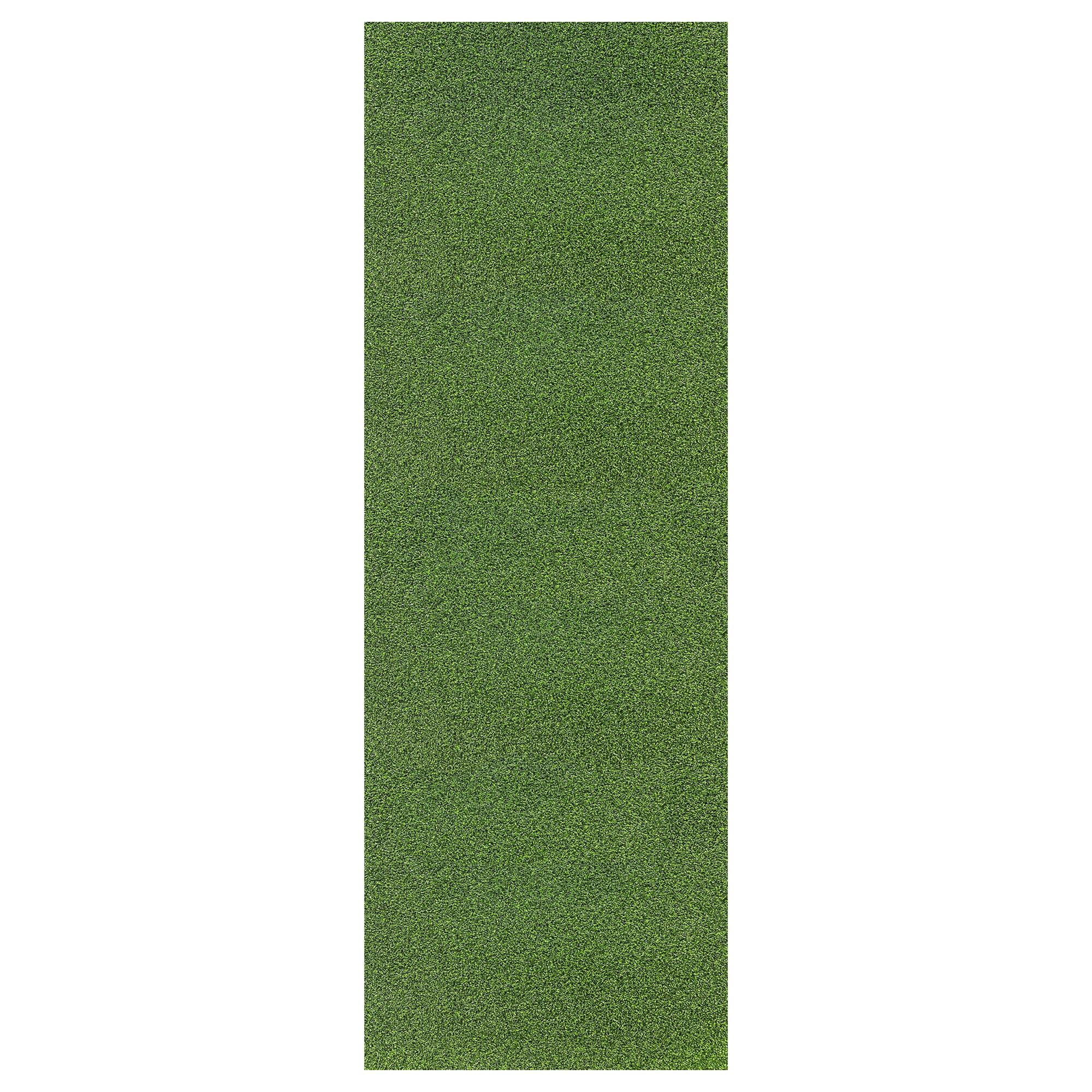 Green Artificial Turf Golf Hitting Mat with Latex Backing