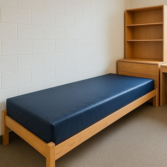 Ottomanson 8" Twin-XL Dorm Mattress – Waterproof & Fire Safe – Ideal for Dorms & Nursing Homes