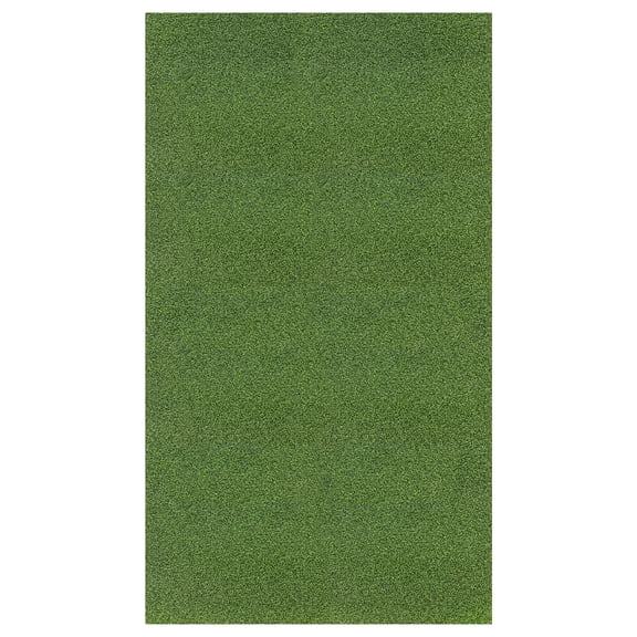 Ottomanson Pro Grass Premium Indoor Outdoor Artificial Turf Rug 6'6" x 13' Green Lawn Carpet
