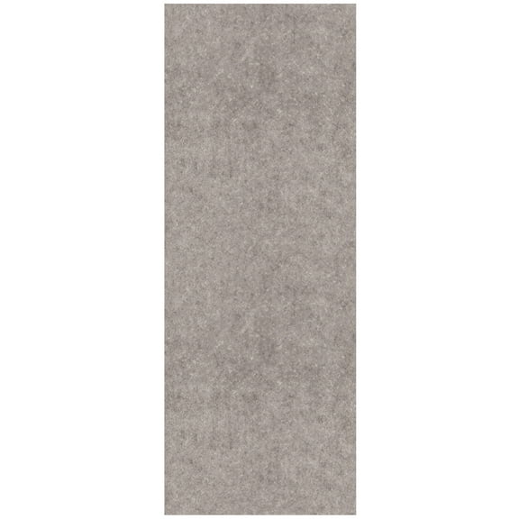 Ottomanson Absorbent Non-Slip Runner Rug Pad Dual Surface Safe for Hardwood & Carpet, 3' x 7'