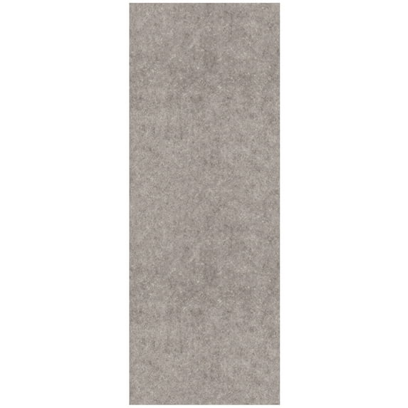 Ottomanson Absorbent Non-Slip Runner Rug Pad Dual Surface Safe for Hardwood & Carpet, 3' x 8'