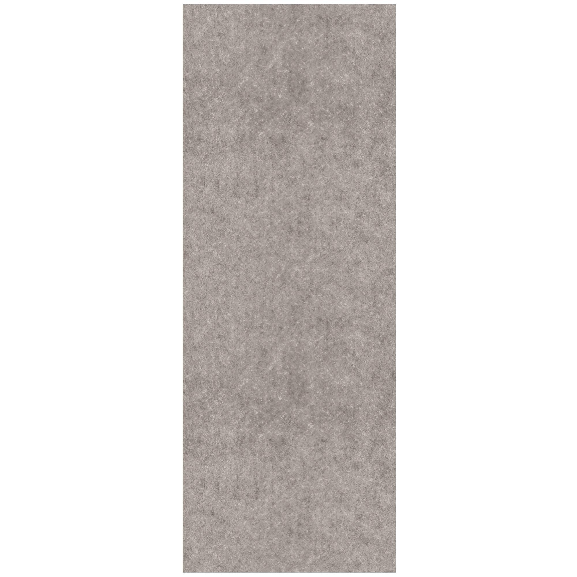 Ottomanson Absorbent Non-Slip Runner Rug Pad Dual Surface Safe for Hardwood & Carpet, 3' x 9'