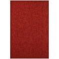 thumbnail image 1 of Ottomanson Agra Static 5x8 Indoor Handmade Wool Area Rug, 5' x 7'6", Dark Red, 1 of 5