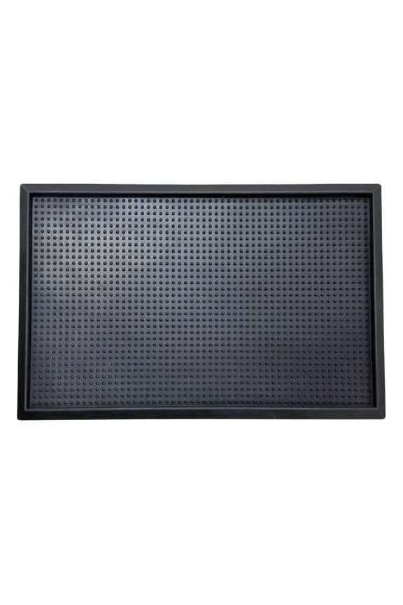 All Weather Rubber Boot Tray, Heavy Duty Non Slip Shoe Mat, 18" x 28"